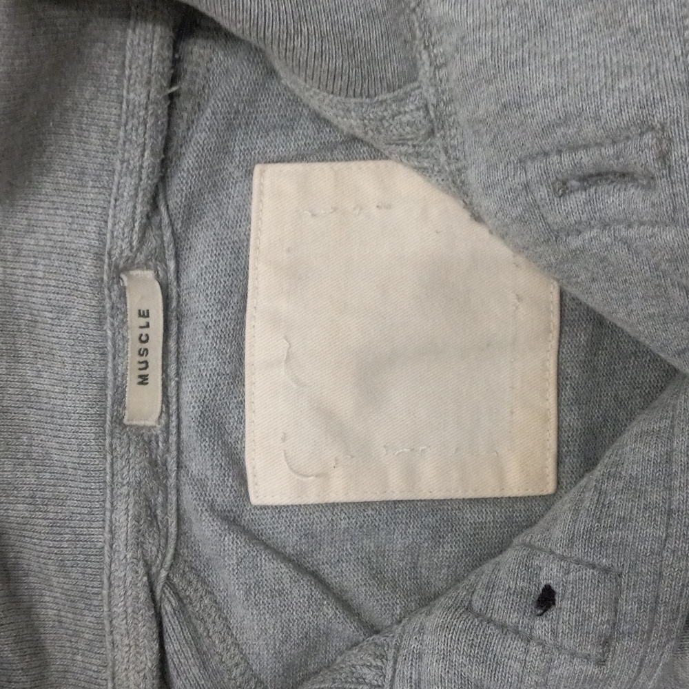 Abercrombie Large 1/4 Button Down Pullover - image 6